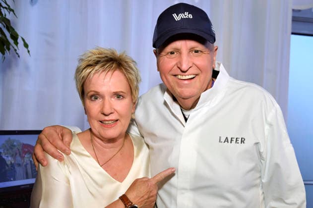 Birgit Lechtermann and Johann Lafer at the Media Night for the 2026 FEI World Championships Aachen in the Champions Circle at the Aachen Equestrian Stadium, August 11, 2026 Foto:xC.xAdolph xFuturexImagex fei_7012