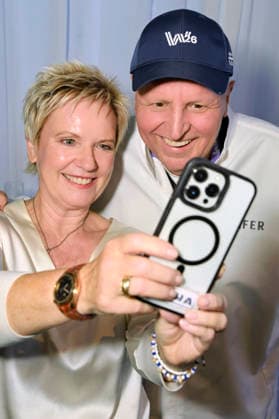 Birgit Lechtermann and Johann Lafer at the Media Night for the 2026 FEI World Championships Aachen in the Champions Circle at the Aachen Equestrian Stadium, August 11, 2026 Foto:xC.xAdolph xFuturexImagex fei_7013
