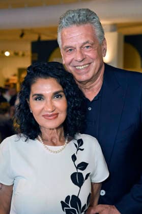Francesca Elstermeier and Jürgen Hingsen at the Media Night for the 2026 FEI World Championships Aachen in the Champions Circle at the Aachen Equestrian Stadium, August 11, 2026 Foto:xC.xAdolph xFuturexImagex fei_7025