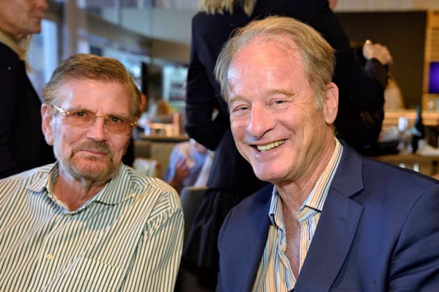 Günther Klum and Tom Gerhardt at the Media Night for the 2026 FEI World Championships Aachen in the Champions Circle at the Aachen Equestrian Stadium, August 11, 2026 Foto:xC.xAdolph xFuturexImagex fei_7026