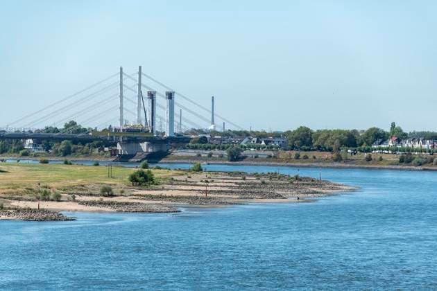 Ruhrort Water Level: Forecast 1.33 m; the previous all-time low is 1.53 m. August 12, 2026, Duisburg ** FOR EDITORIAL USE ONLY ** EDITORIAL USE ONLY ** p Ruhrort Water Level: Forecast at 1.33 m; the previous all-time low is 1.53. August 12, 2026, Duisburg, Germany, North Rhine-Westphalia (NRW), Duisburg. Copyright DanielxAttia Copyright: DanielxAttia doc874jxmvy8gi1zhs1e2h ,EDITORIAL USE ONLY Copyright: DanielxAttia