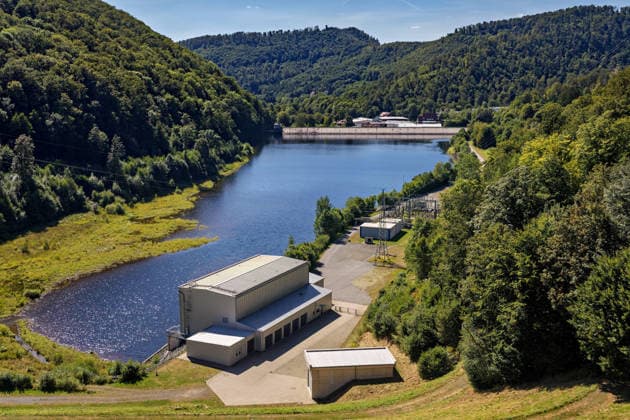 August 12, 2026: View from the Oder Dam near Bad Lauterberg in the district of Göt