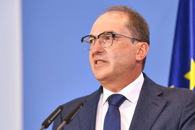 Berlin, Germany, August 12, 2026 Federal Chancellery Press Conference on the Reform of Intelligence Service Law Federal Minister of the Interior Alexander Dobrindt (CSU) Copyright: xdtsxNachrichtenagenturx dts_130009