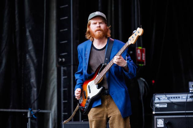 Fuzzycat Organ Quartet live at Oyafestivalen 2026 Oslo, Norway. 12th, August 2026. The Norwegian band Fuzzycat Organ Quartet performs a live concert during the Norwegian music festival Oyafestivalen 2026 in Oslo. Here bass player Havard Solli is seen live on stage. Norway, Oslo  Copyright: xGonzalesxPhoto KetilxMartinsenx