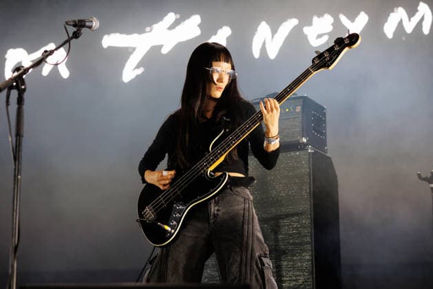Sailor Honeymoon live at Oyafestivalen 2026 Oslo, Norway. 12th, August 2026. The South Korean punk rock band Sailor Honeymoon performs a live concert during the Norwegian music festival Oyafestivalen 2026 in Oslo. Here bass player and singer Kim Yerim is seen live on stage. Norway, Oslo  Copyright: xGonzalesxPhoto KetilxMartinsenx