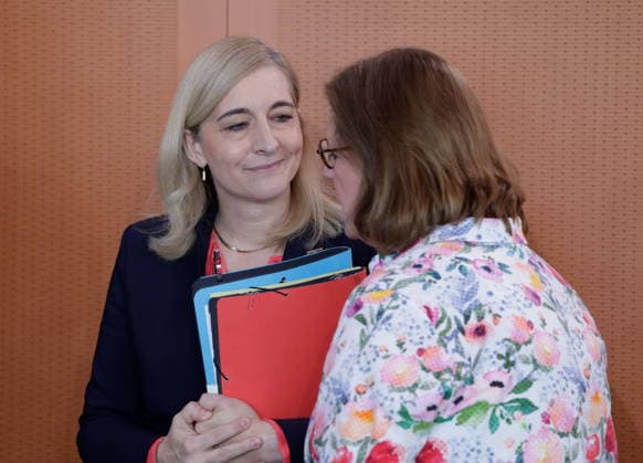 Nina Warken, Federal Minister for Special Tasks and Head of the Federal Chancellery, Germany, Berlin, Federal Chancellery; At its 55th meeting on August 12, 2026, the Federal Cabinet will address, among other things, the draft bill to introduce an early retirement pension