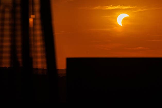 Solar Eclipse in Kaunas on August 12, 2026, Kaunas, Kaunas, Lithuania  Copyright: xErikasxOvcarenkox