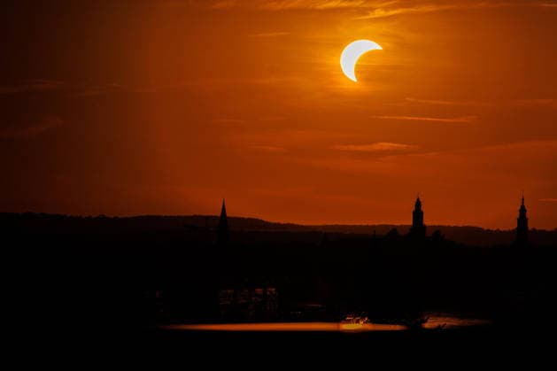 Solar Eclipse in Kaunas on August 12, 2026, Kaunas, Kaunas, Lithuania  Copyright: xErikasxOvcarenkox