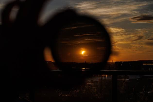 Solar Eclipse in Kaunas on August 12, 2026, Kaunas, Kaunas, Lithuania  Copyright: xErikasxOvcarenkox
