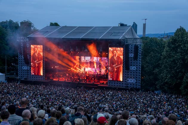 Oeya Festival 2026 Oslo 20260812 The British cult band The Cure, featuring frontman and vocalist Robert Smith, performs at the Oeya Festival in Oslo on Wednesday. Photo: Heiko Junge, NTB, Oslo, Norway xyyA5D8v9Us EDITORIAL USE ONLY Ref ENTxyyA5D8v9Us jpg  Copyright: xHeikoxJungex xNTBx