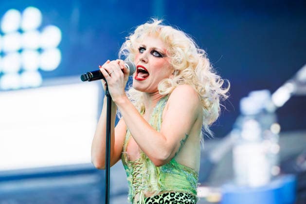 Amyl and The Sniffers live at Oyafestivalen 2026 Oslo, Norway. 12th, August 2026. The Australian punk band Amyl and The Sniffers performs a live concert during the Norwegian music festival Oyafestivalen 2026 in Oslo. Here vocalist Amy Taylor is seen live on stage. Norway, Oslo  Copyright: xGonzalesxPhoto KetilxMartinsenx