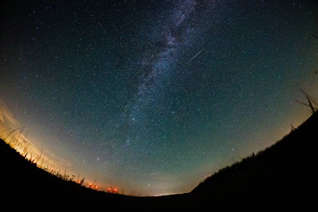 Perseids 2026, August 13, 2026 Perseids 2026 The night sky over the town of Südheide, Celle District, Lower Saxony Südheide Südheide Lower Saxony Germany Copyright: xBEAUTIFULxSPORTS Tonhäuserx