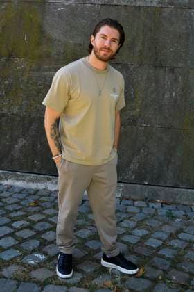 ABB HEINDLE Joel Joey Heindle, German pop singer, appeared as a guest on the ZDF TV show *Volle Kanne* in front of the ZDF studio in Düsseldorf on August 13, 2026, in North Rhine-Westphalia, Germany