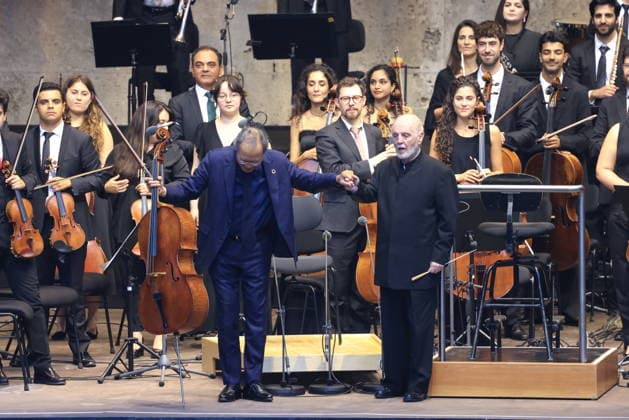 August 13, 2026, West-Eastern Divan Orchestra, conducted by Daniel Barenboim and Yo-Yo Ma, Berlin, Waldbühne, Berlin