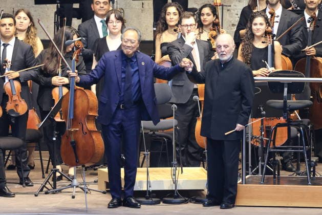 August 13, 2026, West-Eastern Divan Orchestra, conducted by Daniel Barenboim and Yo-Yo Ma, Berlin, Waldbühne, Berlin