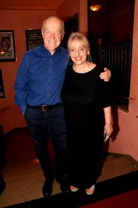 Heinz Josef Braun, actor; Johanna Bittenbinder, actress; Munich, August 13, 2029; Bayerischer Hof; comedy premiere; *A Totally Crazy Midsummer Night s Dream*; photo: Munich