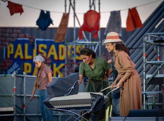 August 13, 2026, Saarland, Ensdorf: *West Side Story* will premiere on Thursday evening at the Saarpolygon as part of this year’s opera festival, with numerous distinguished guests from the worlds of politics, culture, and business in attendance. bub