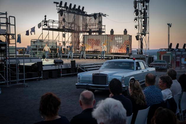 August 13, 2026, Saarland, Ensdorf: *West Side Story* will premiere on Thursday evening at the Saarpolygon as part of this year’s opera festival, with numerous distinguished guests from the worlds of politics, culture, and business in attendance. bub