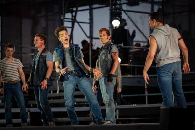 August 13, 2026, Saarland, Ensdorf: *West Side Story* will premiere on Thursday evening at the Saarpolygon as part of this year’s opera festival, with numerous distinguished guests from the worlds of politics, culture, and business in attendance. bub