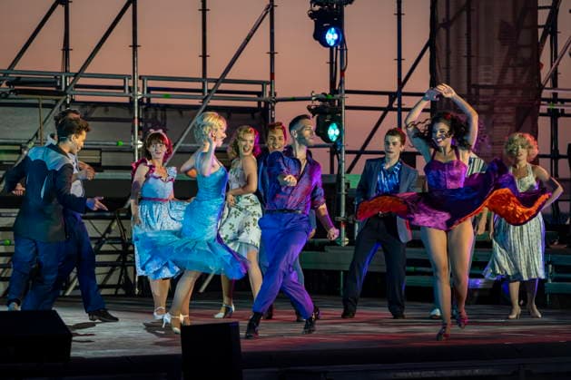 August 13, 2026, Saarland, Ensdorf: *West Side Story* will premiere on Thursday evening at the Saarpolygon as part of this year’s opera festival, with numerous distinguished guests from the worlds of politics, culture, and business in attendance. bub