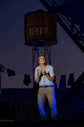 August 13, 2026, Saarland, Ensdorf: *West Side Story* will premiere on Thursday evening at the Saarpolygon as part of this year’s opera festival, with numerous distinguished guests from the worlds of politics, culture, and business in attendance. bub