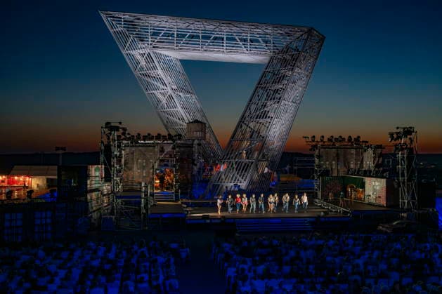 August 13, 2026, Saarland, Ensdorf: *West Side Story* will premiere on Thursday evening at the Saarpolygon as part of this year’s opera festival, with numerous distinguished guests from the worlds of politics, culture, and business in attendance. bub