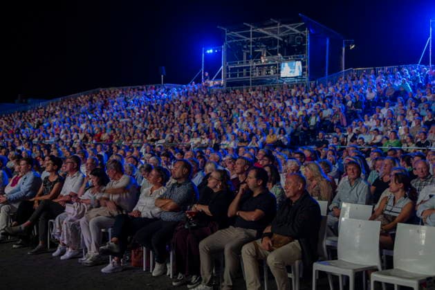 August 13, 2026, Saarland, Ensdorf: *West Side Story* will premiere on Thursday evening at the Saarpolygon as part of this year’s opera festival, with numerous distinguished guests from the worlds of politics, culture, and business in attendance. bub