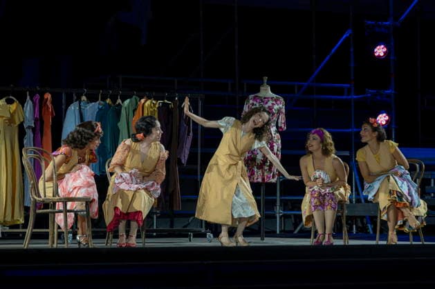August 13, 2026, Saarland, Ensdorf: *West Side Story* will premiere on Thursday evening at the Saarpolygon as part of this year’s opera festival, with numerous distinguished guests from the worlds of politics, culture, and business in attendance. bub