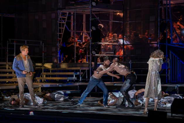 August 13, 2026, Saarland, Ensdorf: *West Side Story* will premiere on Thursday evening at the Saarpolygon as part of this year’s opera festival, with numerous distinguished guests from the worlds of politics, culture, and business in attendance. bub