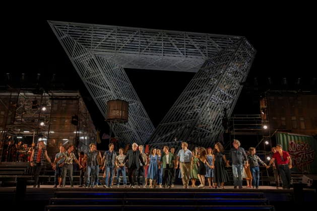 August 13, 2026, Saarland, Ensdorf: *West Side Story* will premiere on Thursday evening at the Saarpolygon as part of this year’s opera festival, with numerous distinguished guests from the worlds of politics, culture, and business in attendance. bub