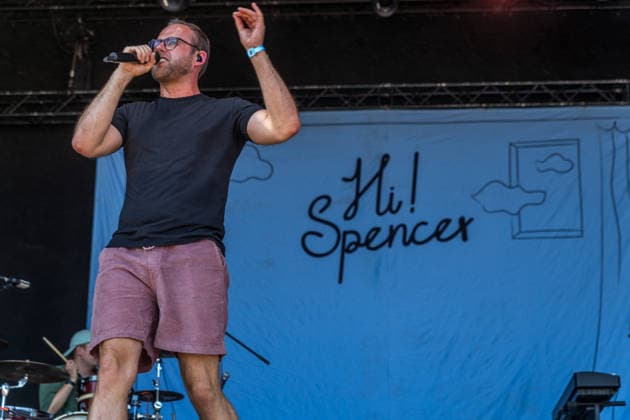 Highfield 2026, Day 1, The German rock band HI Spencer with frontman Sven Bensmann Highfield 2026 Hi Spencer