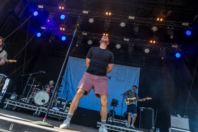 Highfield 2026, Day 1, The German rock band HI Spencer with frontman Sven Bensmann Highfield 2026 Hi Spencer