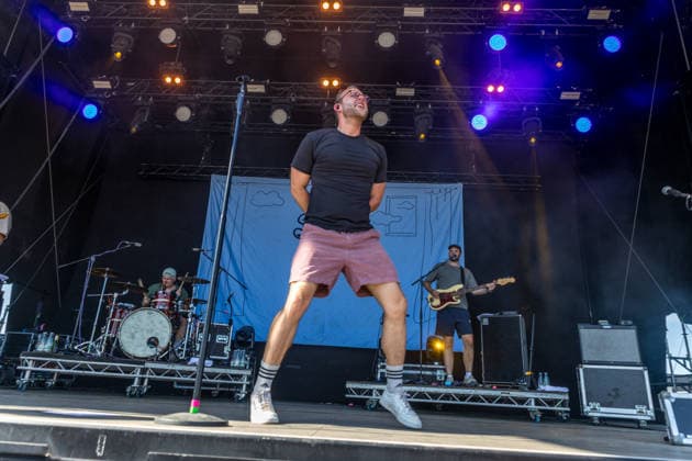 Highfield 2026, Day 1, The German rock band HI Spencer with frontman Sven Bensmann Highfield 2026 Hi Spencer