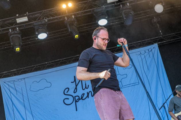Highfield 2026, Day 1, The German rock band HI Spencer with frontman Sven Bensmann Highfield 2026 Hi Spencer