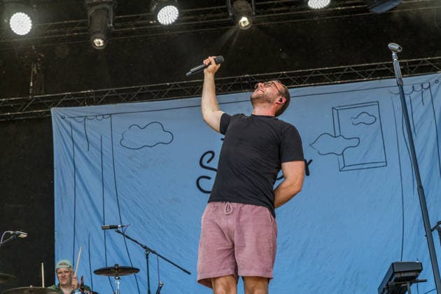 Highfield 2026, Day 1, The German rock band HI Spencer with frontman Sven Bensmann Highfield 2026 Hi Spencer