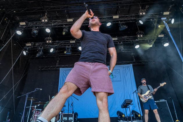 Highfield 2026, Day 1, The German rock band HI Spencer with frontman Sven Bensmann Highfield 2026 Hi Spencer