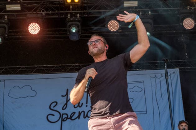 Highfield 2026, Day 1, The German rock band HI Spencer with frontman Sven Bensmann Highfield 2026 Hi Spencer2026