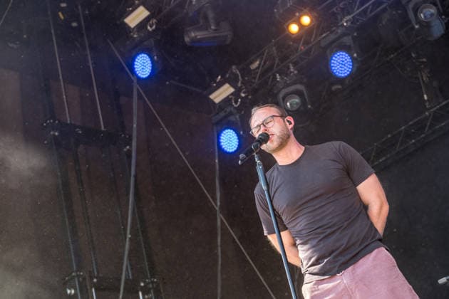Highfield 2026, Day 1, The German rock band HI Spencer with frontman Sven Bensmann Highfield 2026 Hi Spencer2026