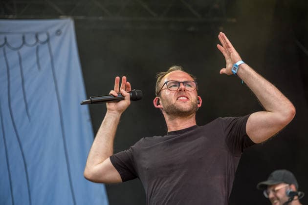 Highfield 2026, Day 1, The German rock band HI Spencer with frontman Sven Bensmann Highfield 2026 Hi Spencer2026