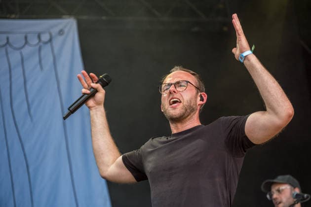 Highfield 2026, Day 1, The German rock band HI Spencer with frontman Sven Bensmann Highfield 2026 Hi Spencer2026