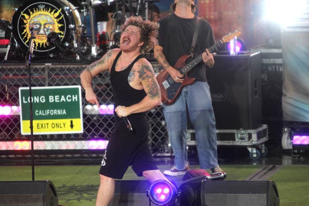 August 14, 2026, Manhattan, New York, U.S.A: New York, New York August 14, 2026.Sublime performs for the Good Morning America concert series in Central Park... Sublime is an American ska punk and reggae rock band from Long Beach, California, formed in 1988 by Bradley Nowell, Eric Wilson, and Bud Gaugh. Famous for hits like Santeria and What I Got , the band continues to perform with Nowell s son, Jakob as frontman. Manhattan U.S.A - ZUMAc272 20260814_znp_c272_016 Copyright: xEmilyxCotlerx