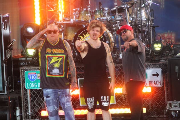 August 14, 2026, Manhattan, New York, U.S.A: New York, New York August 14, 2026.Sublime performs for the Good Morning America concert series in Central Park... Sublime is an American ska punk and reggae rock band from Long Beach, California, formed in 1988 by Bradley Nowell, Eric Wilson, and Bud Gaugh. Famous for hits like Santeria and What I Got , the band continues to perform with Nowell s son, Jakob as frontman. Manhattan U.S.A - ZUMAc272 20260814_znp_c272_017 Copyright: xEmilyxCotlerx
