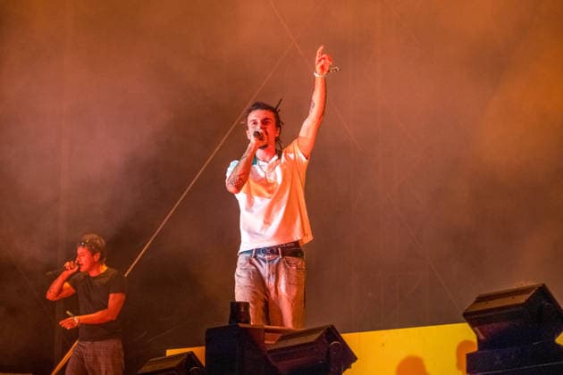 The Berlin-based rap, hip-hop, and trap band BHZ at the 2026 Highfield Festival on Lake Störmthal near Großpösna. The current BHZ lineup for 2026 consists of * Longus Mongus (rapper) * Ion Miles (rapper) * Monk (rapper) * Big Pat (rapper) * MotB (producer) * Sami (producer) * Themba (producer) Highfield 2026 Day 1 BHZ