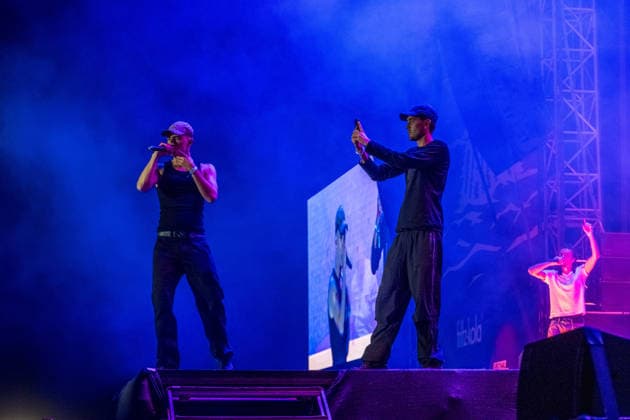 The Berlin-based rap, hip-hop, and trap band BHZ at the 2026 Highfield Festival on Lake Störmthal near Großpösna. The current BHZ lineup for 2026 consists of * Longus Mongus (rapper) * Ion Miles (rapper) * Monk (rapper) * Big Pat (rapper) * MotB (producer) * Sami (producer) * Themba (producer) Highfield 2026 Day 1 BHZ