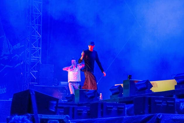 The Berlin-based rap, hip-hop, and trap band BHZ at the 2026 Highfield Festival on Lake Störmthal near Großpösna. The current BHZ lineup for 2026 consists of * Longus Mongus (rapper) * Ion Miles (rapper) * Monk (rapper) * Big Pat (rapper) * MotB (producer) * Sami (producer) * Themba (producer) Highfield 2026 Day 1 BHZ
