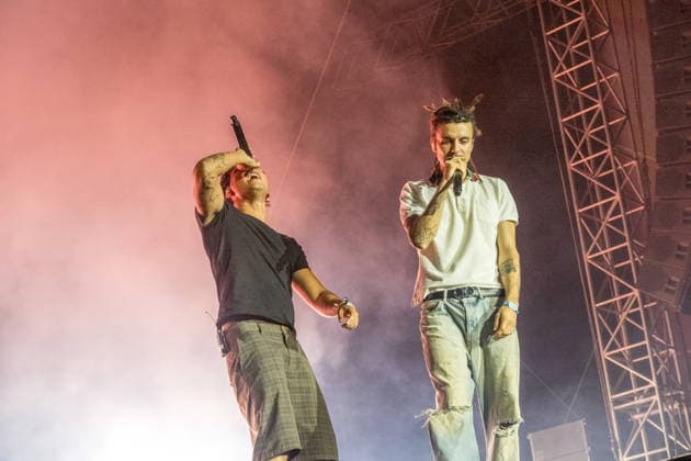 The Berlin-based rap, hip-hop, and trap band BHZ at the Highfield Festival 2026 on Lake Störmthal near Großpösna. The current BHZ lineup for 2026 consists of * Longus Mongus (rapper) * Ion Miles (rapper) * Monk (rapper) * Big Pat (rapper) * MotB (producer) * Sami (producer) * Themba (producer) Highfield 2026 Day 1 BHZ