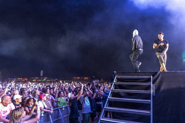The Berlin-based rap, hip-hop, and trap band BHZ at the Highfield Festival 2026 on Lake Störmthal near Großpösna. The current BHZ lineup for 2026 consists of * Longus Mongus (rapper) * Ion Miles (rapper) * Monk (rapper) * Big Pat (rapper) * MotB (producer) * Sami (producer) * Themba (producer) Highfield 2026 Day 1 BHZ