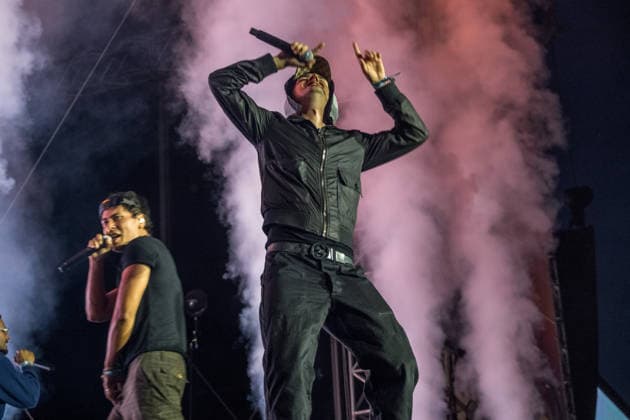 The Berlin-based rap, hip-hop, and trap band BHZ at the Highfield Festival 2026 on Lake Störmthal near Großpösna. The current BHZ lineup for 2026 consists of * Longus Mongus (rapper) * Ion Miles (rapper) * Monk (rapper) * Big Pat (rapper) * MotB (producer) * Sami (producer) * Themba (producer) Highfield 2026 Day 1 BHZ
