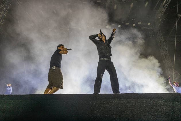 The Berlin-based rap, hip-hop, and trap band BHZ at the Highfield Festival 2026 on Lake Störmthal near Großpösna. The current BHZ lineup for 2026 consists of * Longus Mongus (rapper) * Ion Miles (rapper) * Monk (rapper) * Big Pat (rapper) * MotB (producer) * Sami (producer) * Themba (producer) Highfield 2026 Day 1 BHZ