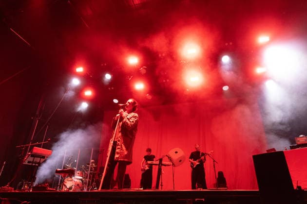 German singer and rapper Levin Liam on the first day of Highfield 2026 Highfield 2026 Day 1 Levin Liam